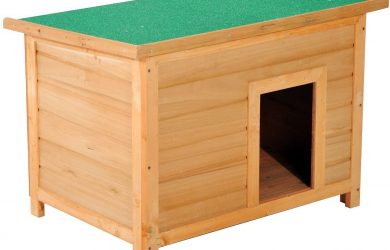 aseta para Perro 85 x 58 x 58cm Madera Impermeable