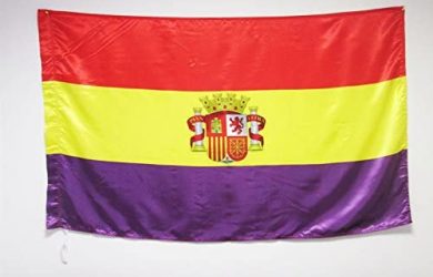 Bandera España Grande, Amison 2pcs Bandera de España, Resistente a la  Intemperie, 90 x 150 cm : : Jardín