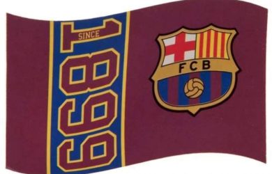 FC Barcelona - Bandera Oficial - 150 x 90 cm